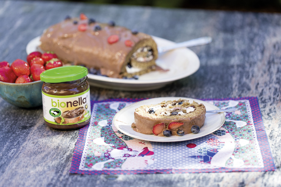 Beeren-Roulade Beeren-Roulade