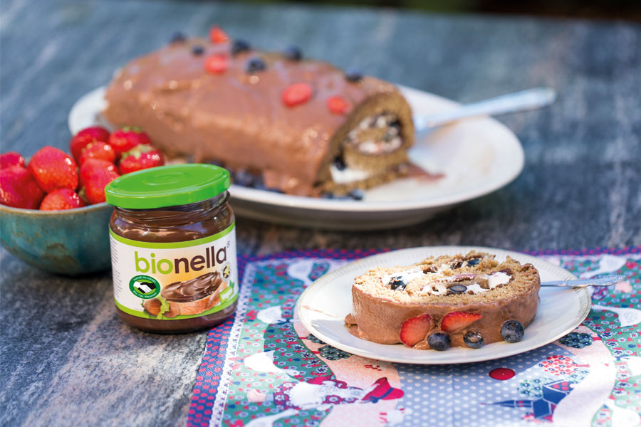 Beeren Roulade Beeren Roulade