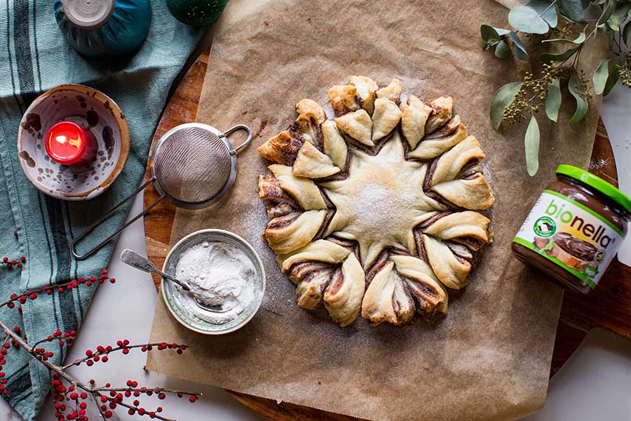 Weihnachtsstern mit bionella Weihnachtsstern mit bionella